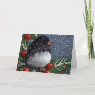 De Vogel van Junco: Kerstmis: Het originele Feestdagen Kaart