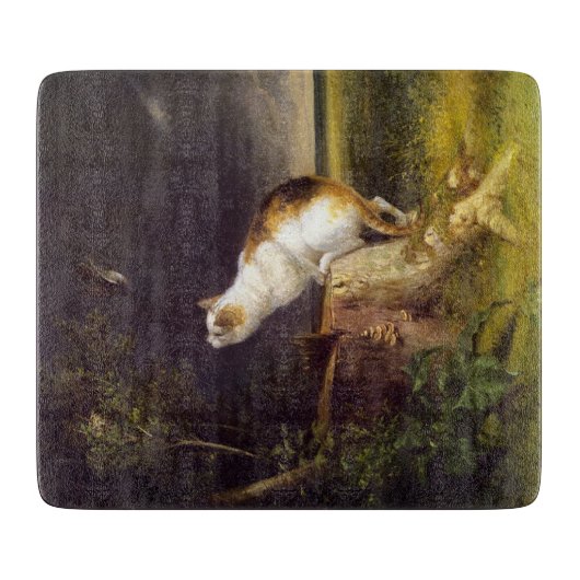 De Vogelaar (door William Holbrook Beard) Snijplank (Voorkant)