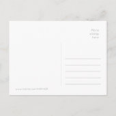 De vogelengel Franz Dvorak Birthday Briefkaart (Achterkant)