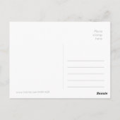 De vogelengel Franz Dvorak Birthday Briefkaart (Achterkant)