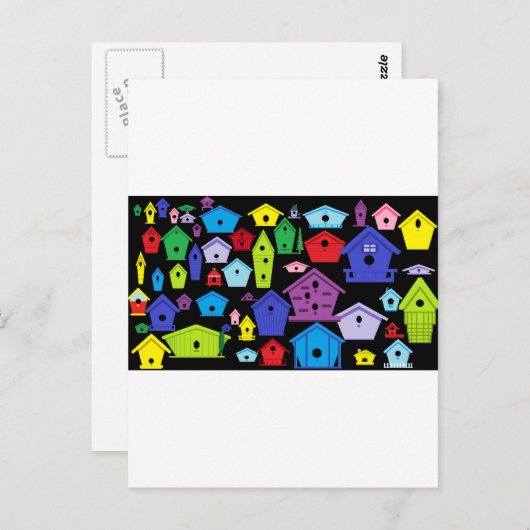 De vogelhuislijn briefkaart (Voorkant / Achterkant)