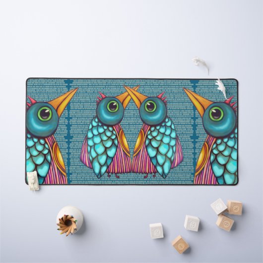 De Vogels Desk Mat (Kindertafel)