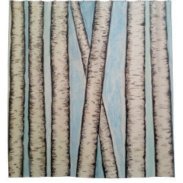 De vogels douchegordijn