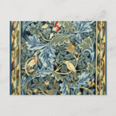 De Vogels en Acanthus van William Morris Briefkaart (Voorkant)