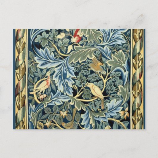 De Vogels en Acanthus van William Morris Briefkaart (Voorkant)