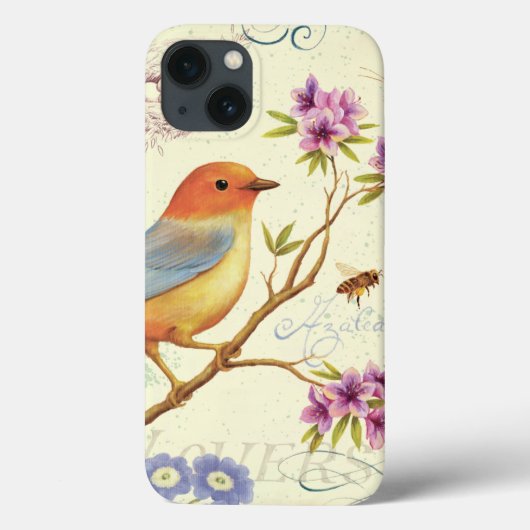 De vogels en de bijen Case-Mate iPhone case (Achterkant)