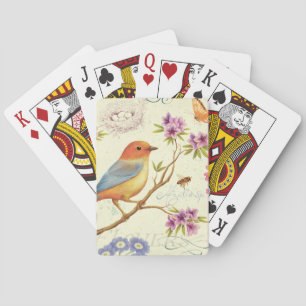 De vogels en de bijen pokerkaarten