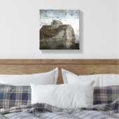 De Vogels en de Schuur Canvas Afdruk (Insitu (Slaapkamer))