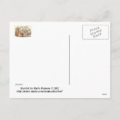 De vogels nestelen Ornament Feestdagenkaart (Achterkant)