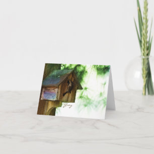 De Vogels Notecards van de binnenplaats Kaart