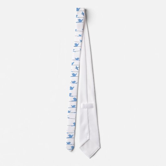 De vogels stropdas (Achterkant)