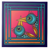De vogels tegeltje (Voorkant)