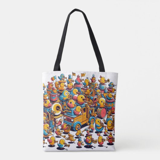 De vogels Tintamare Tote Bag (Achterkant)