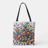 De vogels Tintamare Tote Bag (Achterkant)