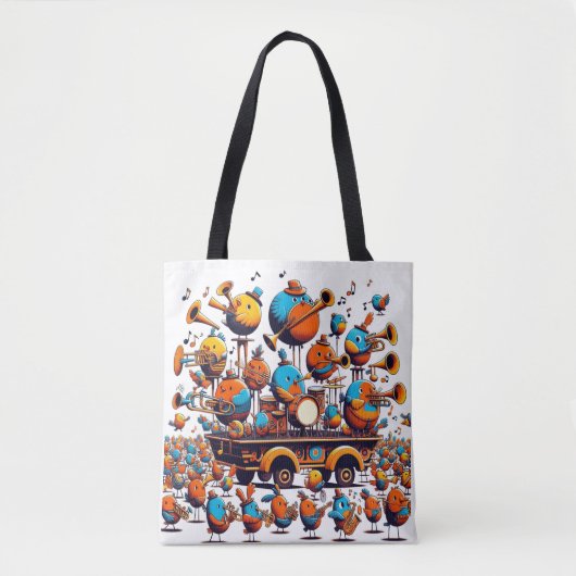 De vogels Tintamare Tote Bag (Voorkant)