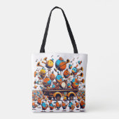 De vogels Tintamare Tote Bag (Achterkant)