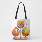 De vogels Tintamare Tote Bag (Voorkant)