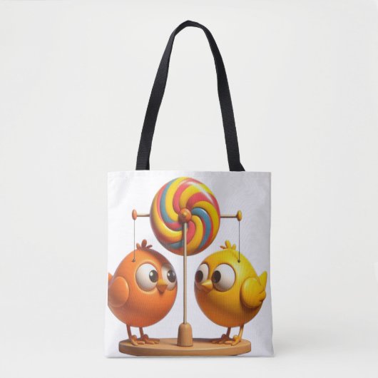 De vogels Tintamare Tote Bag (Voorkant)