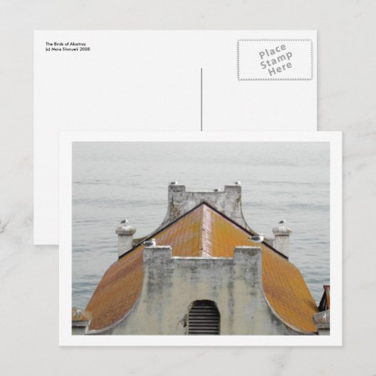 De vogels van Alcatraz Briefkaart (Voorkant / Achterkant)