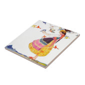 De vogels van alle werelden tegeltje (Zijkant)