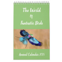 De vogels van de wereldjaarkalender | Vogelcadeaus