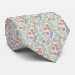 De vogels van Voysey in Fruit Tree Neck Tie Stropdas