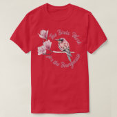 De vogels werken voor de Bourgeoisie Funny Viral T-shirt (Design voorkant)