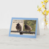 De vogels worden goed kaart (Gele Bloem)