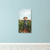 De Vogelschrik Canvas Afdruk (Insitu (Houten vloer))