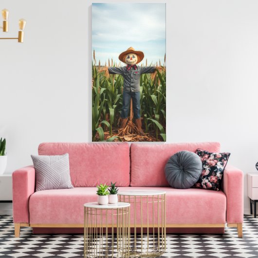 De Vogelschrik Canvas Afdruk (Insitu (Woonkamer))