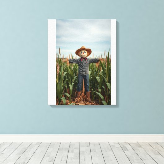 De Vogelschrik Canvas Afdruk (Insitu (Houten vloer))