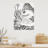 De Vogeltemmer Poster (Keuken)