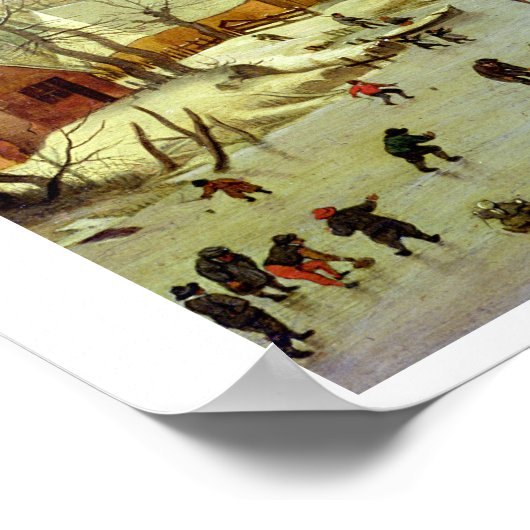 De vogelvanger (kopie) poster (Hoek)