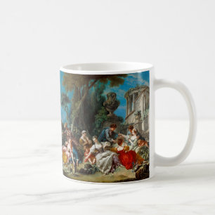 De vogelvangers door Francois Boucher Koffiemok