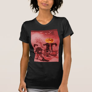 De vogelverschrikker (de Vintage Kaart van T-shirt