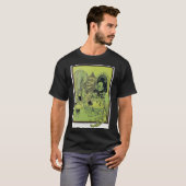 De vogelverschrikker op de troon -  tovenaar van O T-shirt (Voorkant volledig)