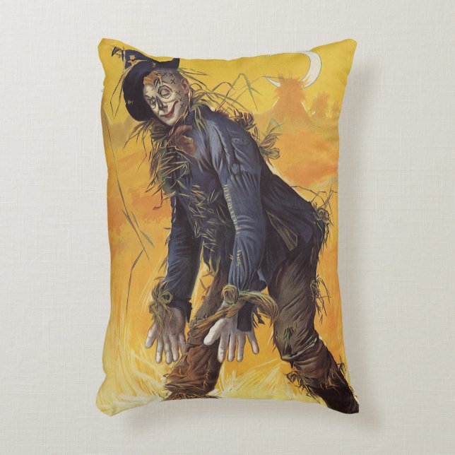 De vogelverschrikker van de tovenaar van Oz,  spro Accent Kussen (Voorkant(Verticaal))