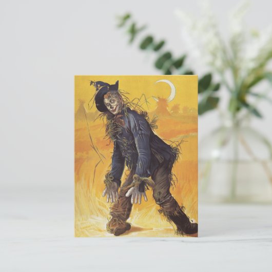 De vogelverschrikker van de tovenaar van Oz,  spro Briefkaart (Staand voorkant)