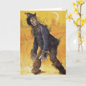 De vogelverschrikker van de tovenaar van Oz,  spro Kaart (Gele Bloem)