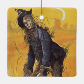 De vogelverschrikker van de tovenaar van Oz, spro Keramisch Ornament (Achterkant)