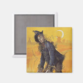 De vogelverschrikker van de tovenaar van Oz,  spro Magneet (Voorkant / Achterkant)