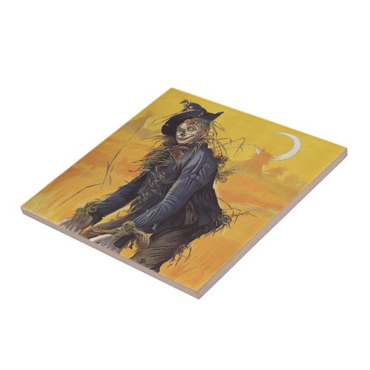 De vogelverschrikker van de tovenaar van Oz,  spro Tegeltje (Zijkant)