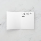 De Vogelverschrikker van Halloween Kaart (Binnen)