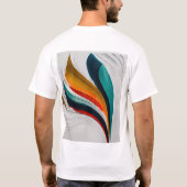 De vogelvleugels Tshirts kunst (Achterkant)