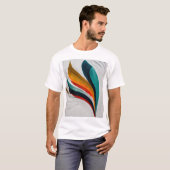 De vogelvleugels Tshirts kunst (Voorkant volledig)