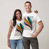 De vogelvleugels Tshirts kunst (Unisex)