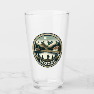 De Vogezen France Badge Glas