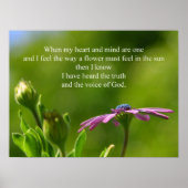 De Voice of God POSTER PRINT (Voorkant)