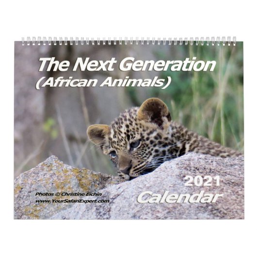 De volgende generatie (Afrikaanse dieren) (twee bl Kalender (Hoes)