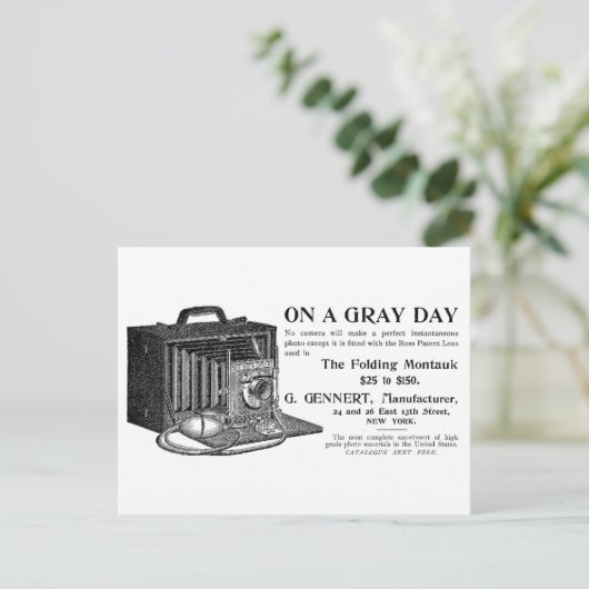 De volgende Montauk camera Briefkaart (Staand voorkant)